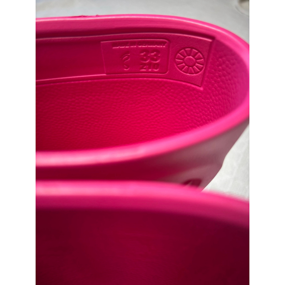 NWOB Birkenstock "Derry" Rain Boots Kids Size 2 in Neon Pink - Picture 7 of 14